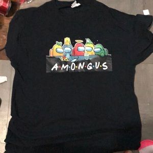 Kids among us black tee
